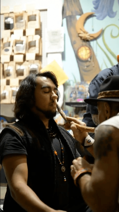 How to Receive Hapé-Breathwork? - Collective Journey Art