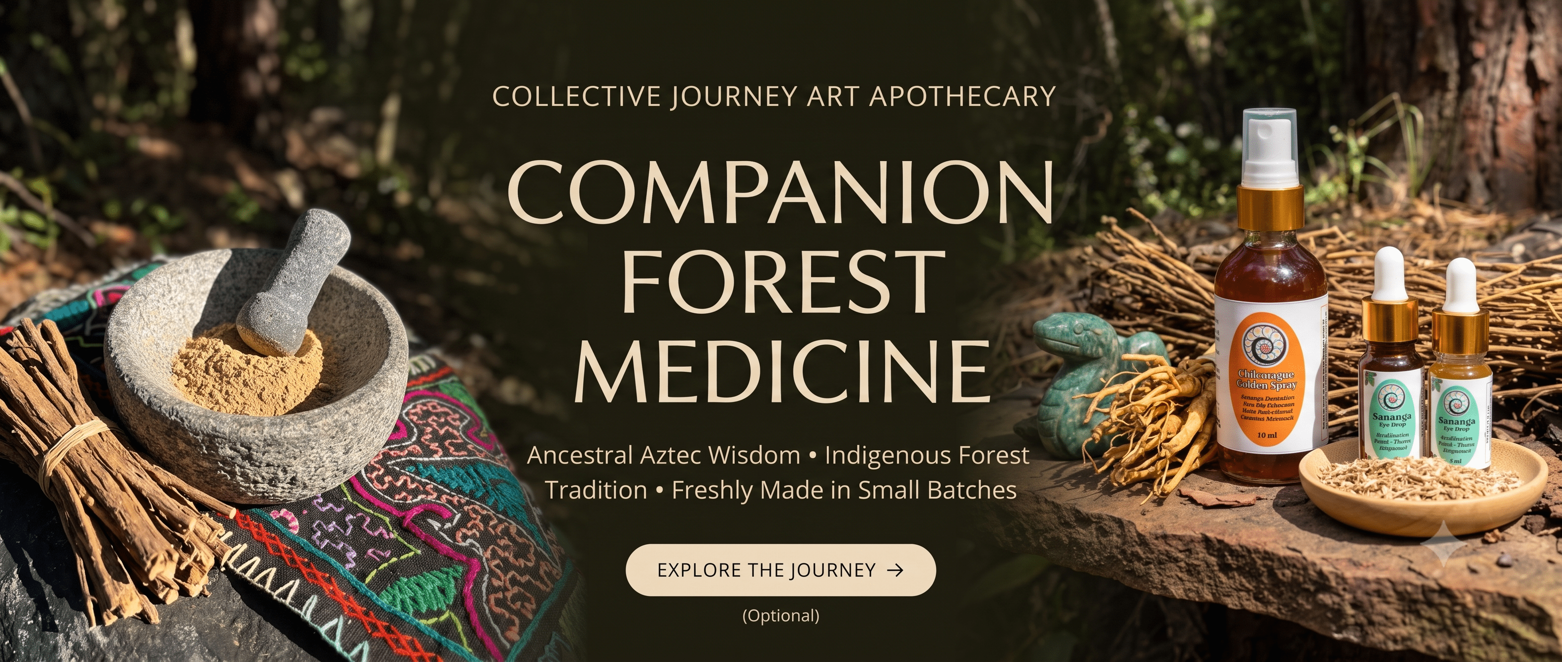 Companion Forest Medicines - Collective Journey Art