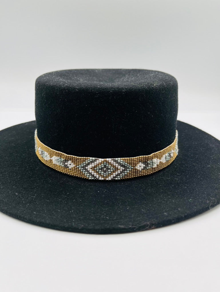 Wide Adjustable Hatband