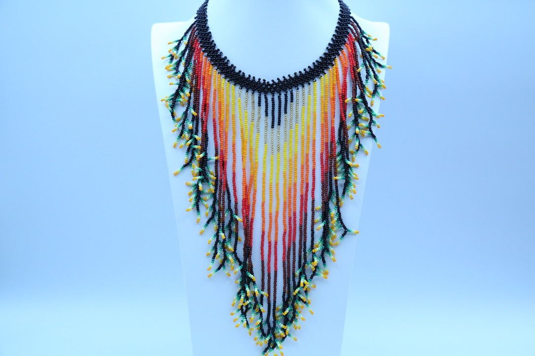 Rain Fringe Necklace