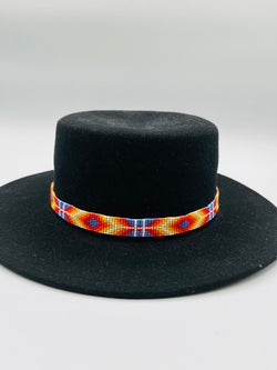 Narrow Tie-Up Hatband