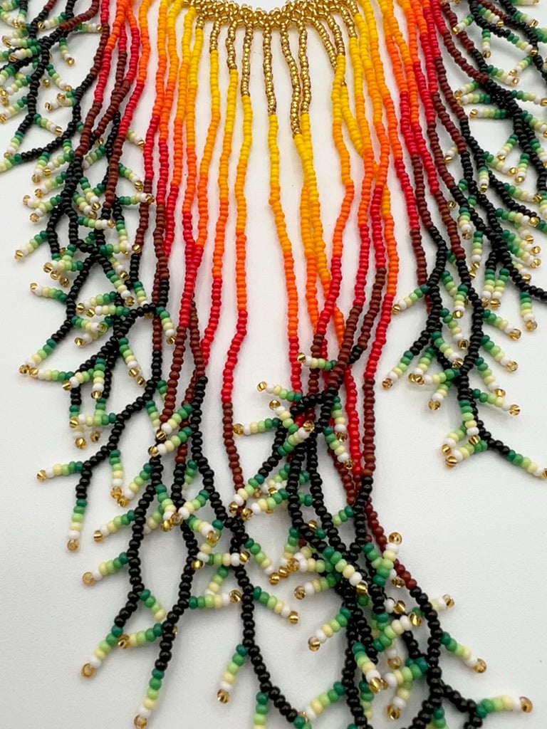 Rain Fringe Necklace