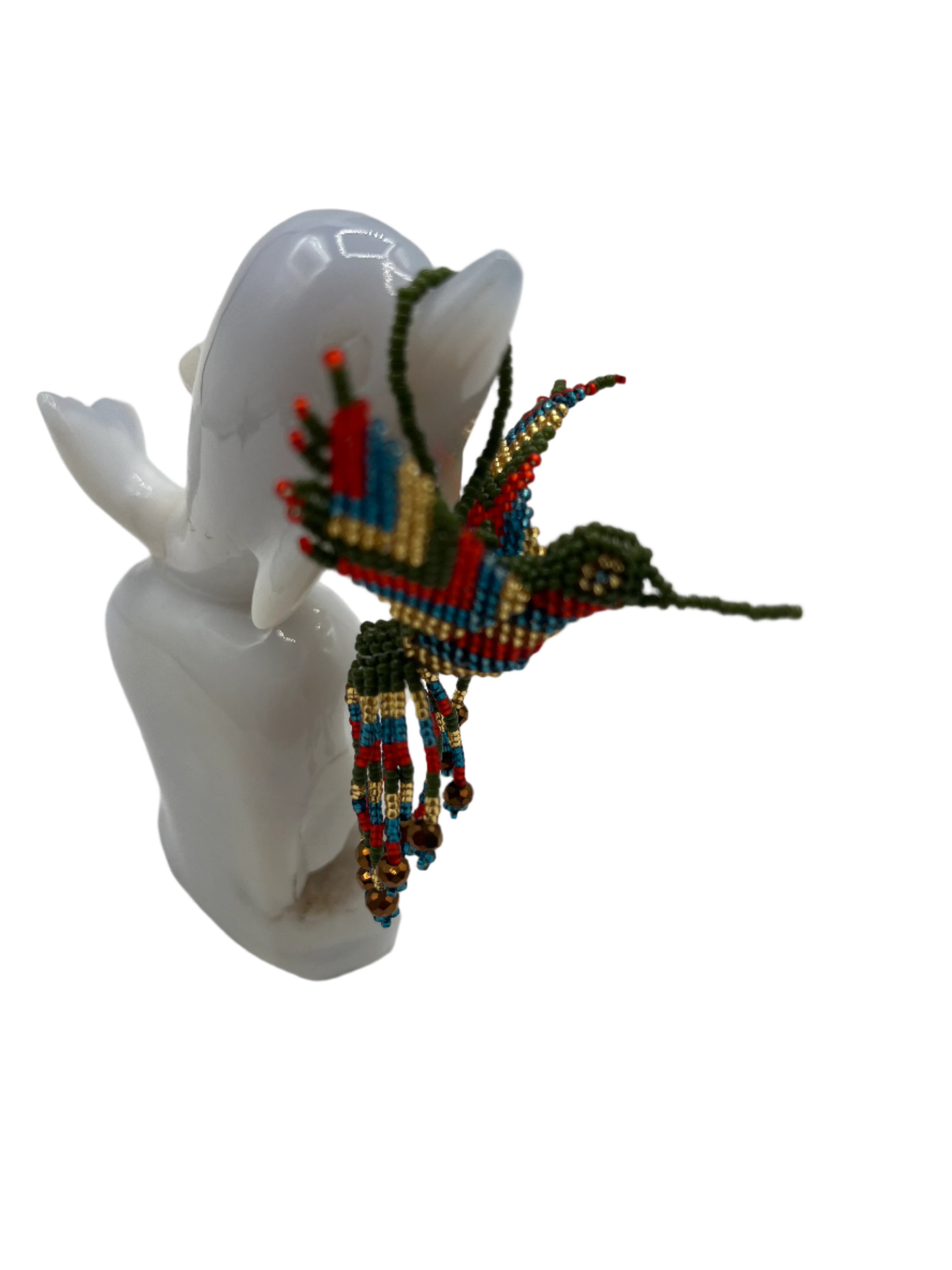 Colibri/Hummingbird Ornament Car/Wall Hang-Miyuki Beads