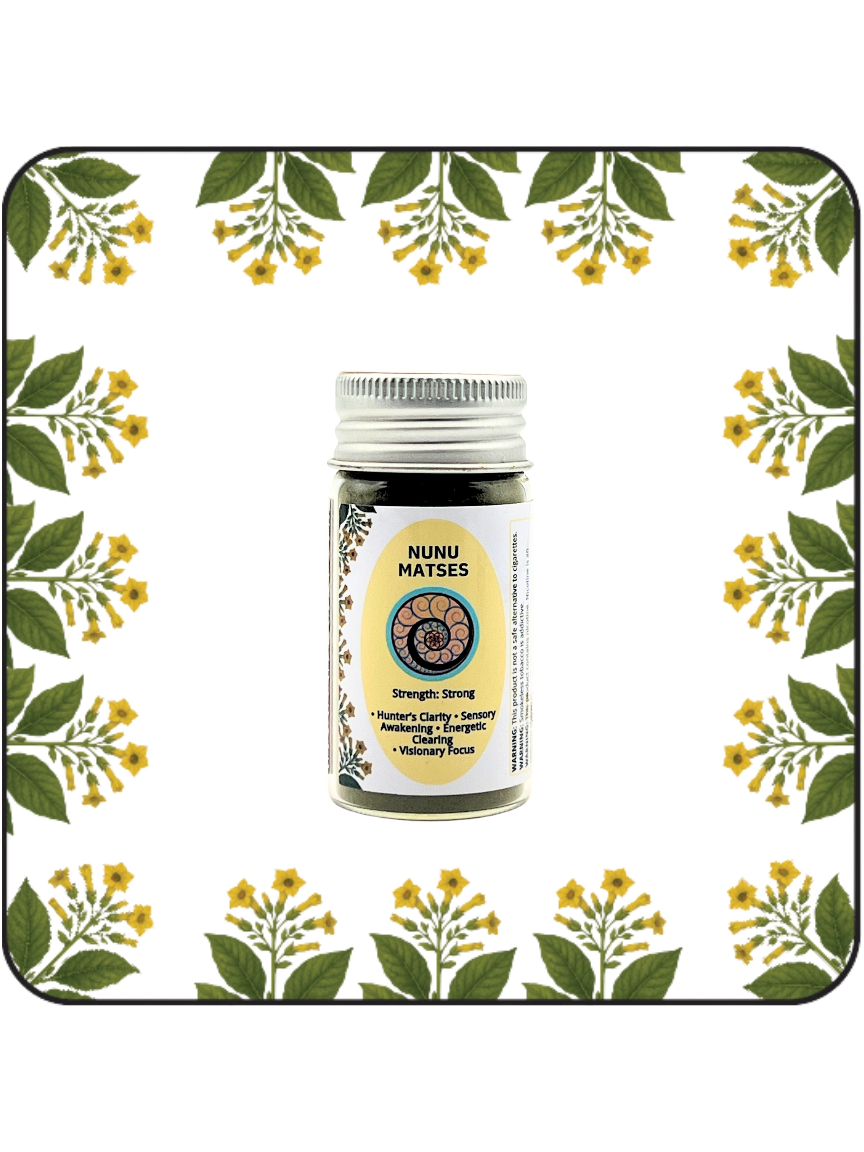 Hapé Nunu Matsés Authentic Rapé