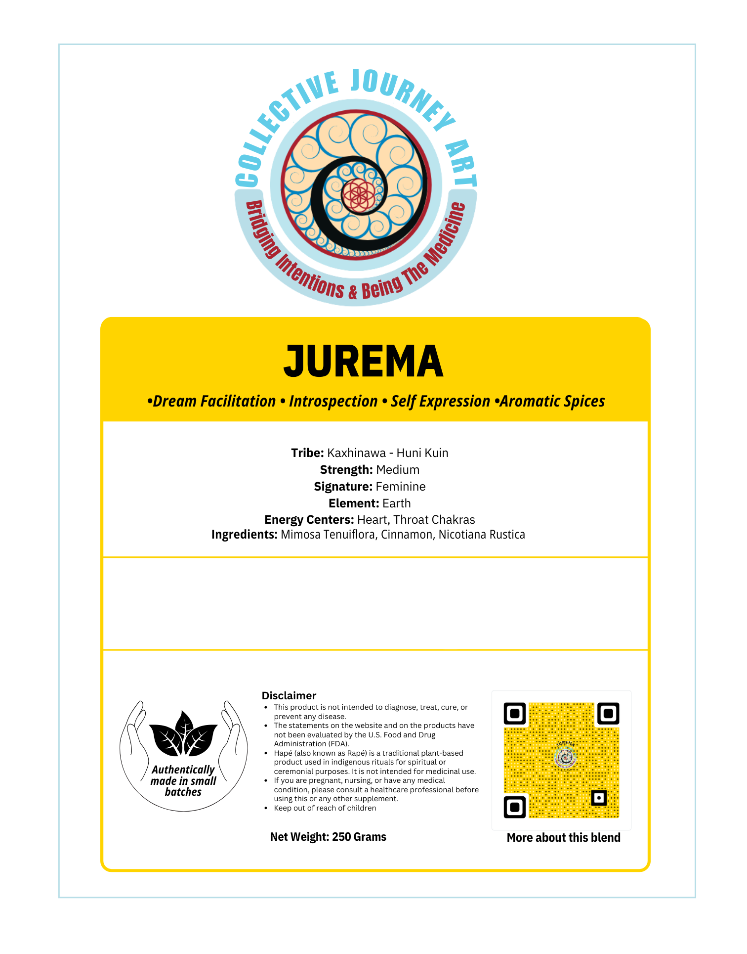 Hapé JUREMA Authentic Rapé