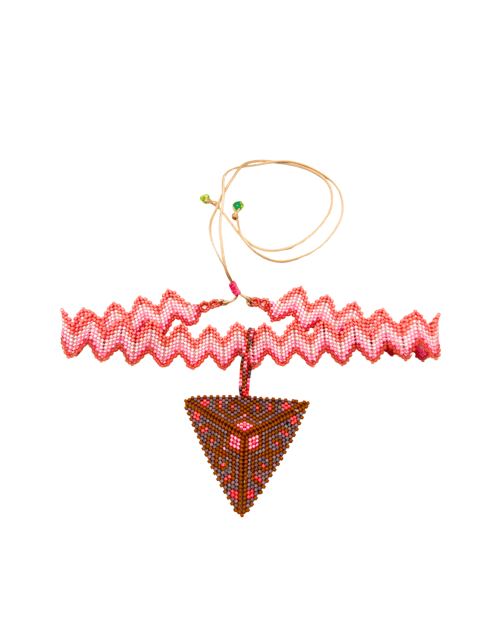 Crown Pyramid Pendant Choker/Headpiece by Collective Journey Art