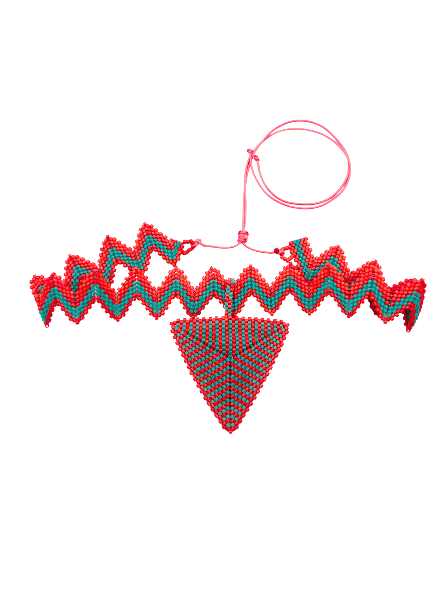 Crown Pyramid Pendant Choker/Headpiece by Collective Journey Art