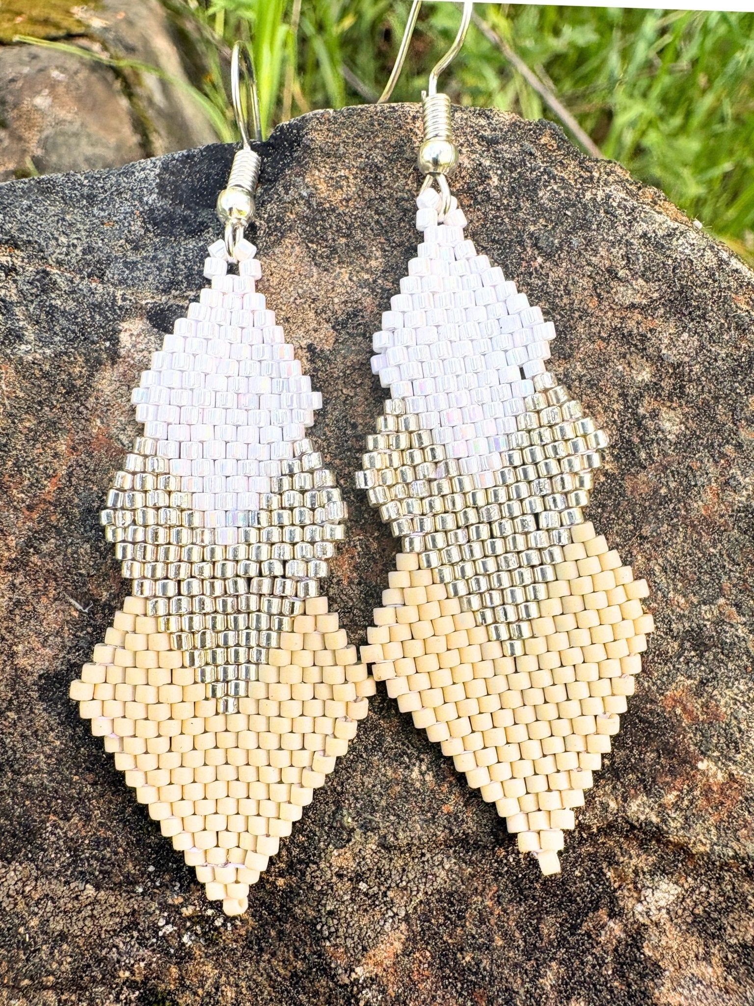 Mountain Earrings by Collective Journey Art