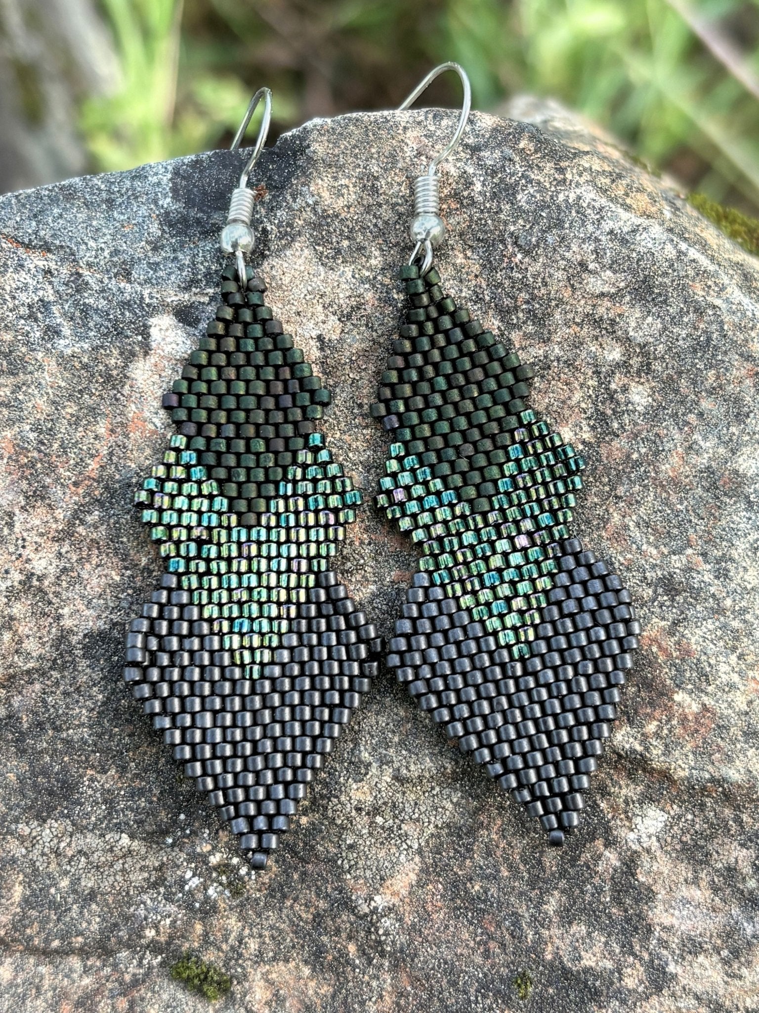 Mountain Earrings by Collective Journey Art