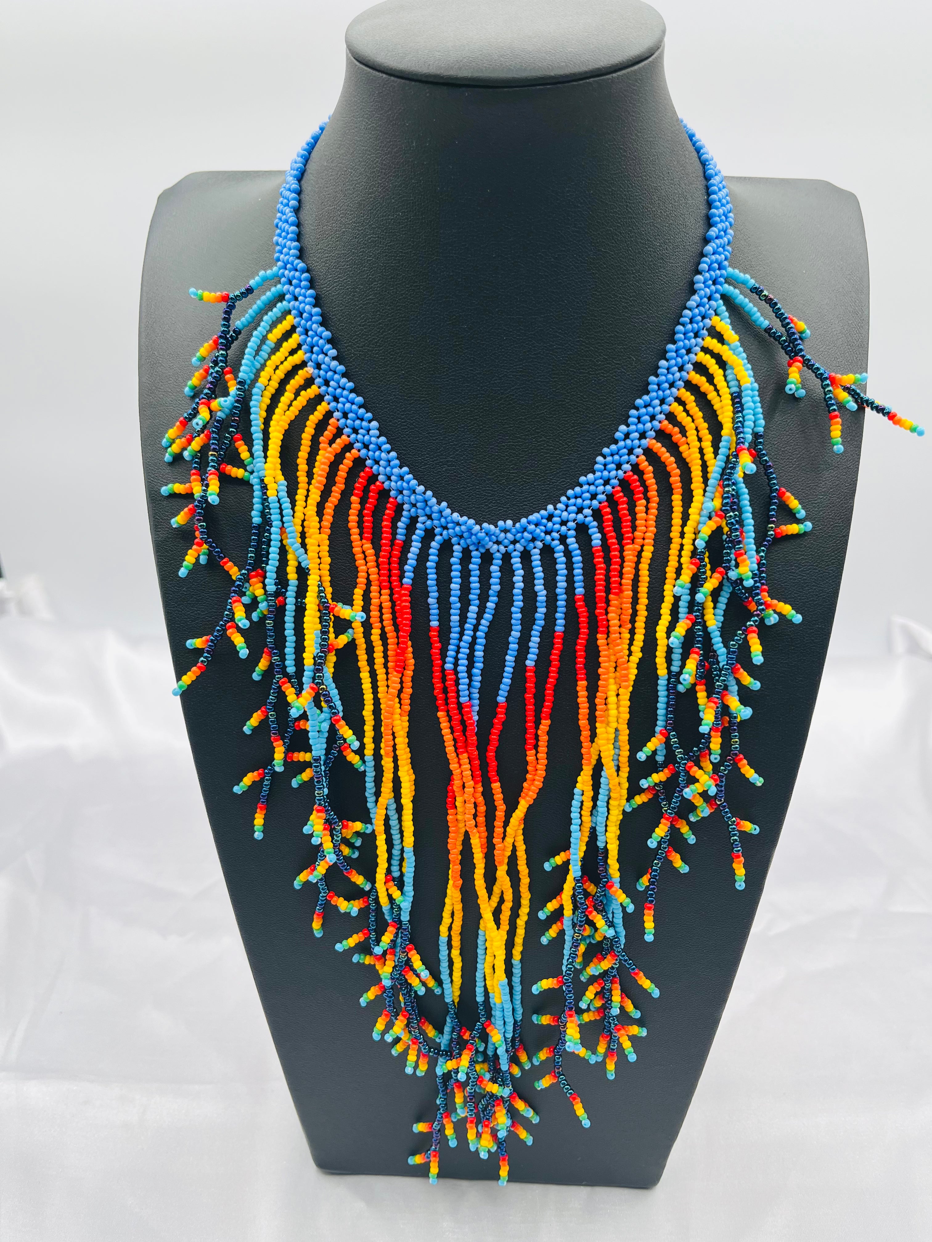 Rain Fringe Necklace