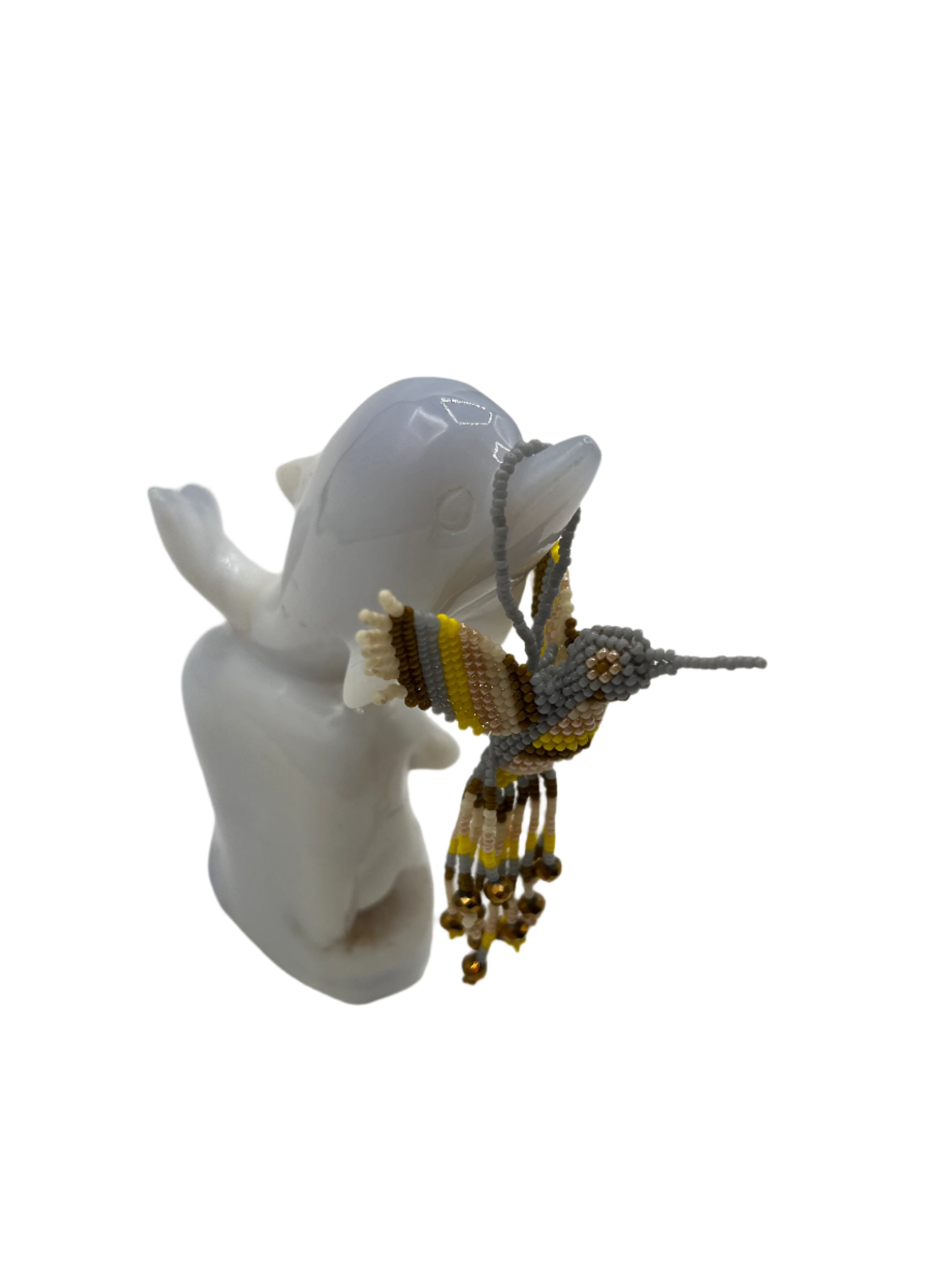 Colibri/Hummingbird Ornament Car/Wall Hang-Miyuki Beads