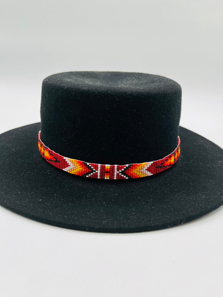 Narrow Tie-Up Hatband