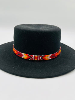 Narrow Tie-Up Hatband