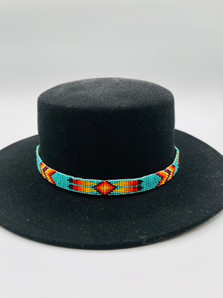 Narrow Tie-Up Hatband