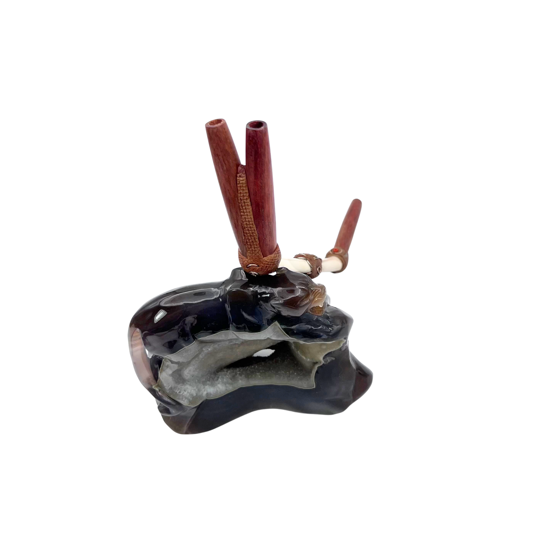 Double Nostril Bone Tepi