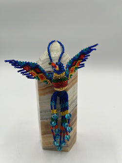 Colibri/Hummingbird Ornament Car/Wall Hang - Czech Beads