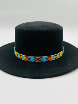 Narrow Tie-Up Hatband