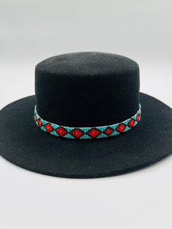 Narrow Tie-Up Hatband