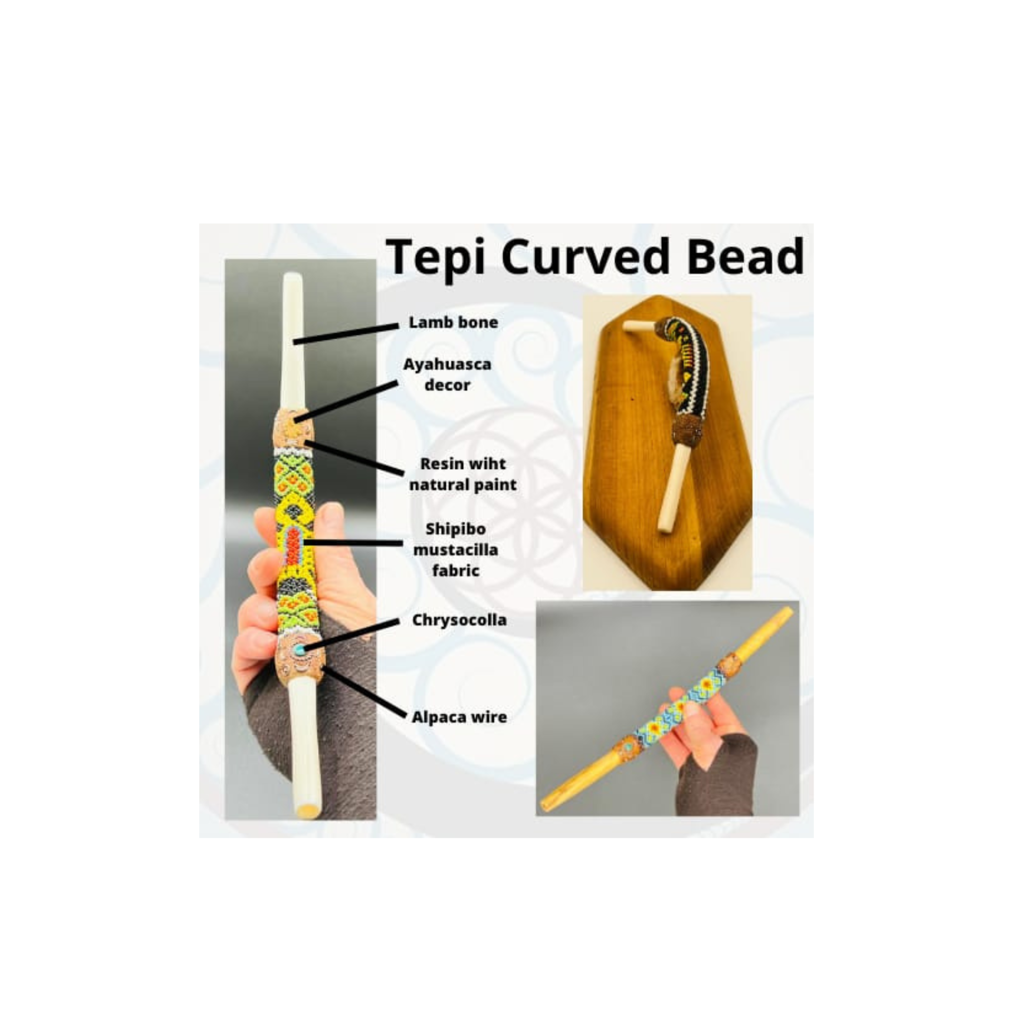 Curved Bead Tepi