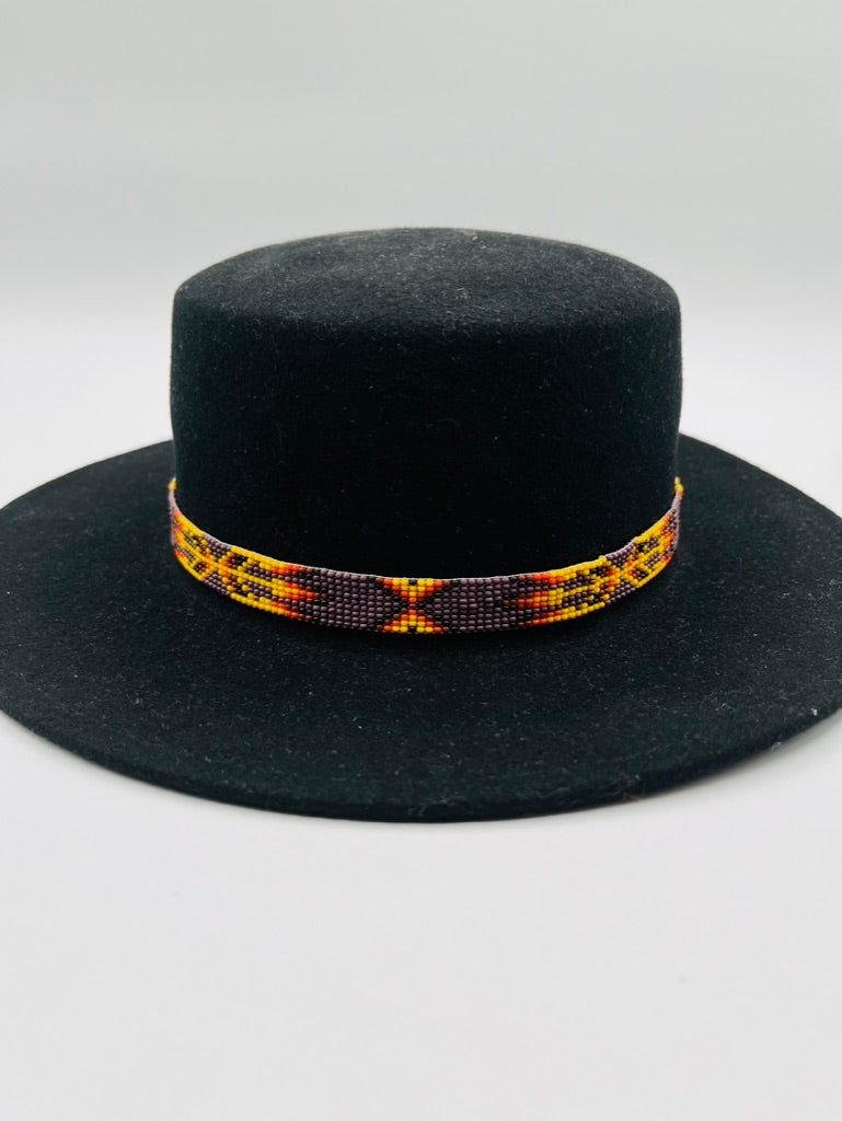 Narrow Tie-Up Hatband