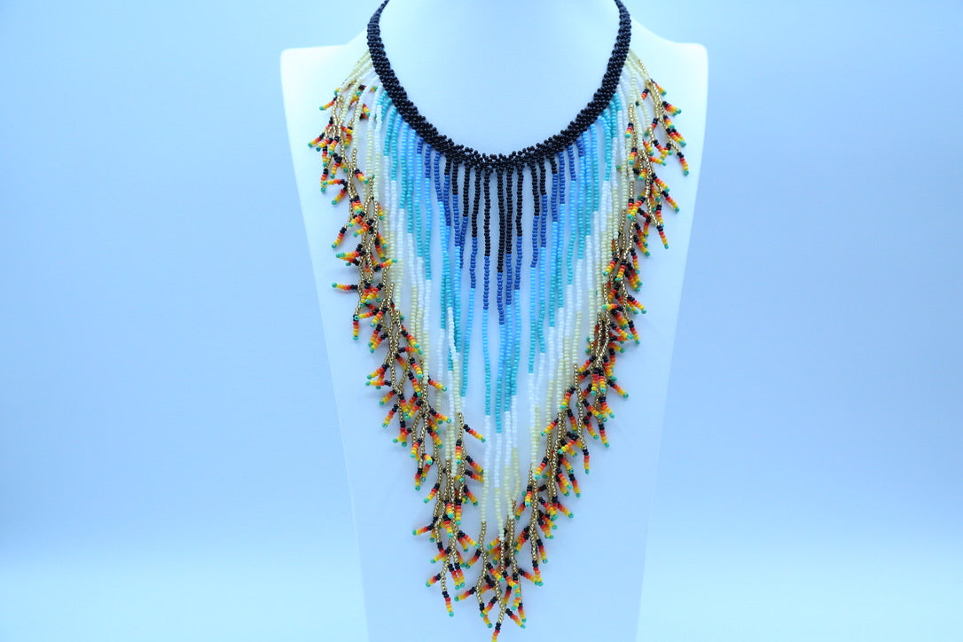 Rain Fringe Necklace