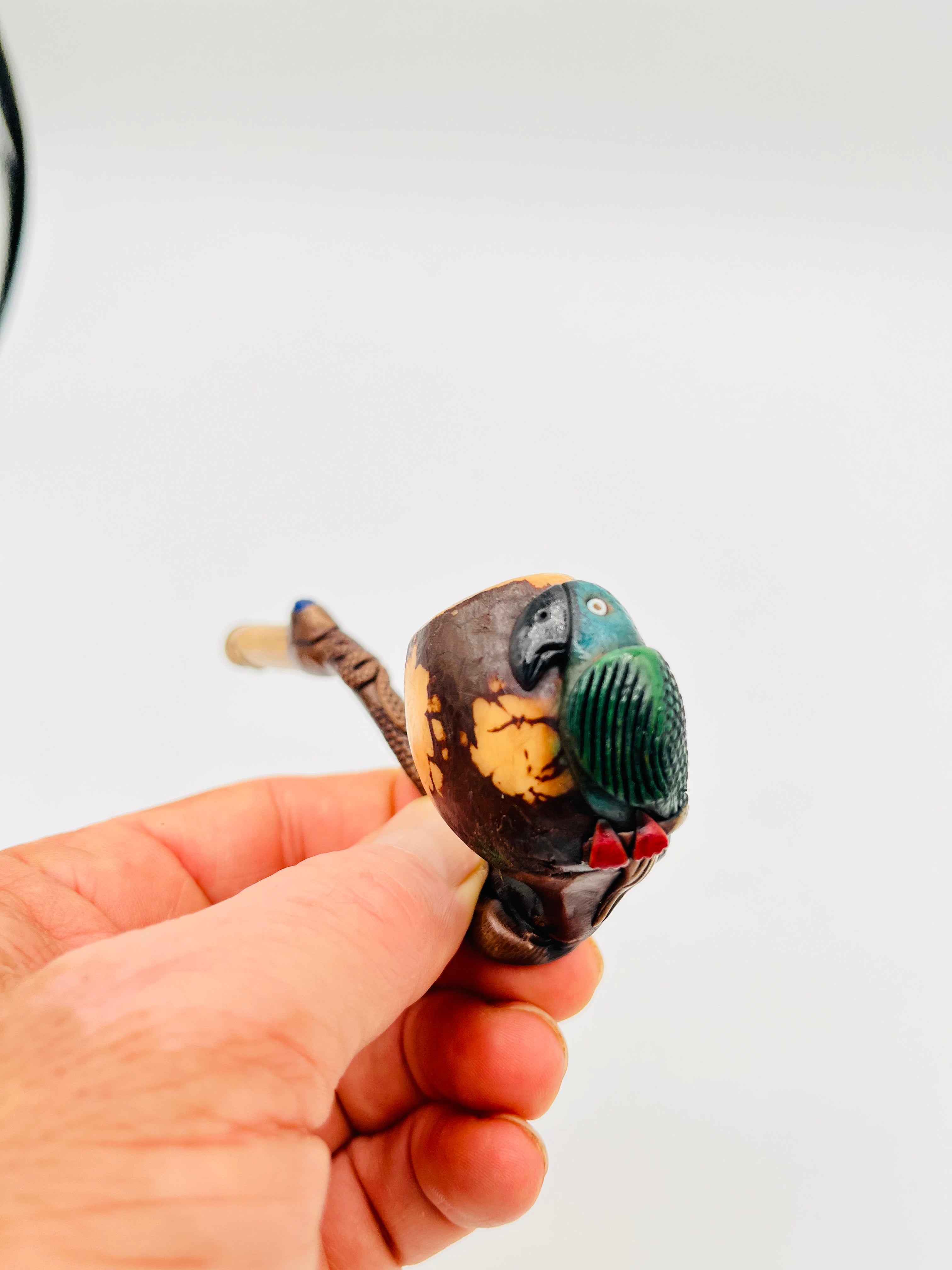 Curved Tagua Classic Pipe