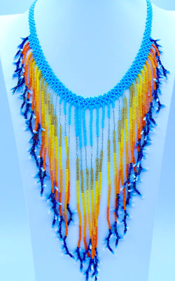 Rain Fringe Necklace