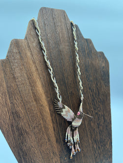 Colibri/Hummingbird Necklace- Miyuki Beads