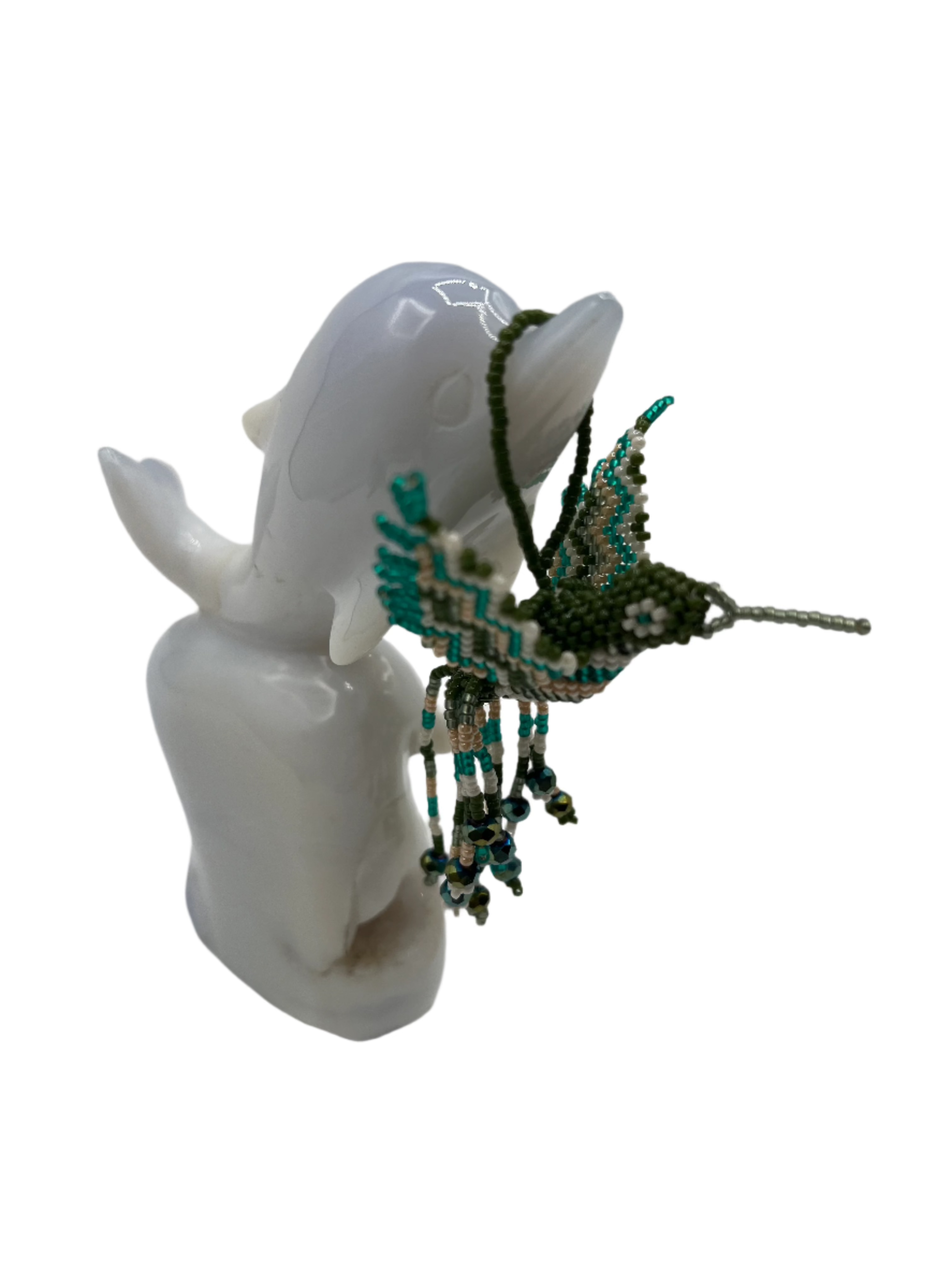 Colibri/Hummingbird Ornament Car/Wall Hang-Miyuki Beads