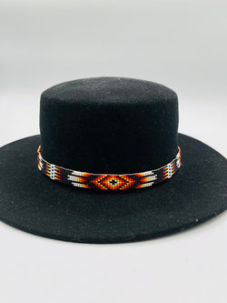 Narrow Tie-Up Hatband