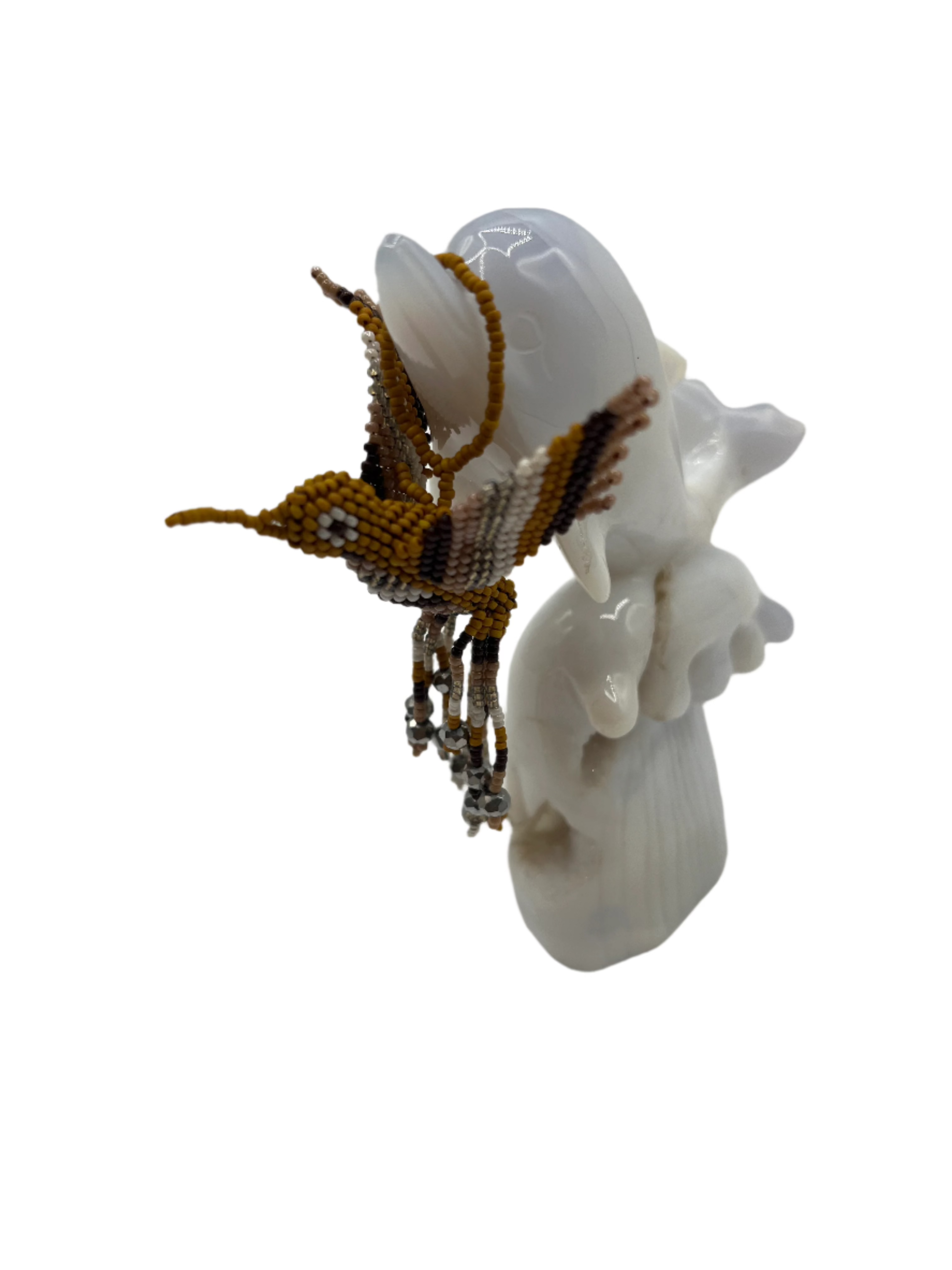 Colibri/Hummingbird Ornament Car/Wall Hang-Miyuki Beads