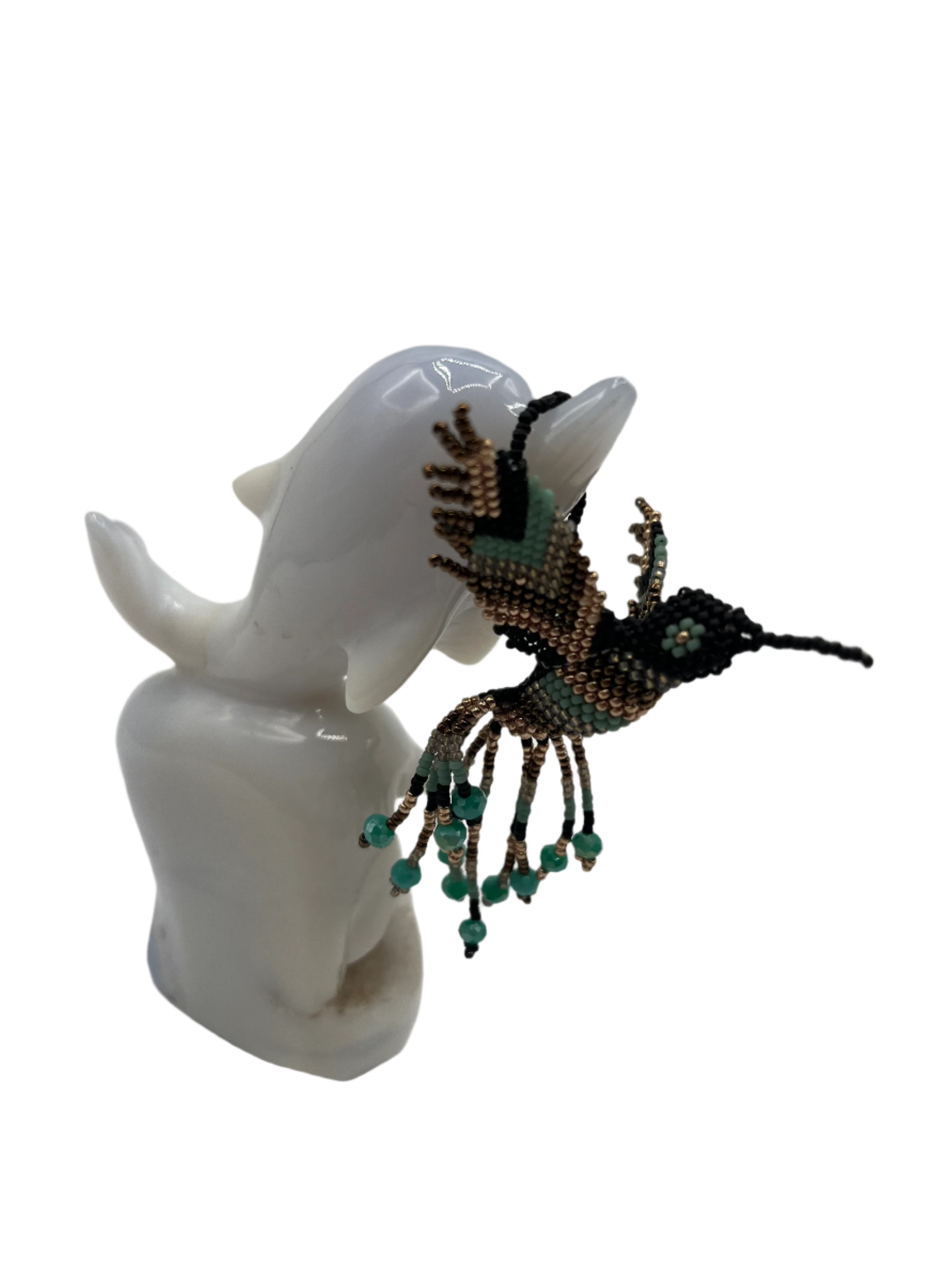 Colibri/Hummingbird Ornament Car/Wall Hang-Miyuki Beads