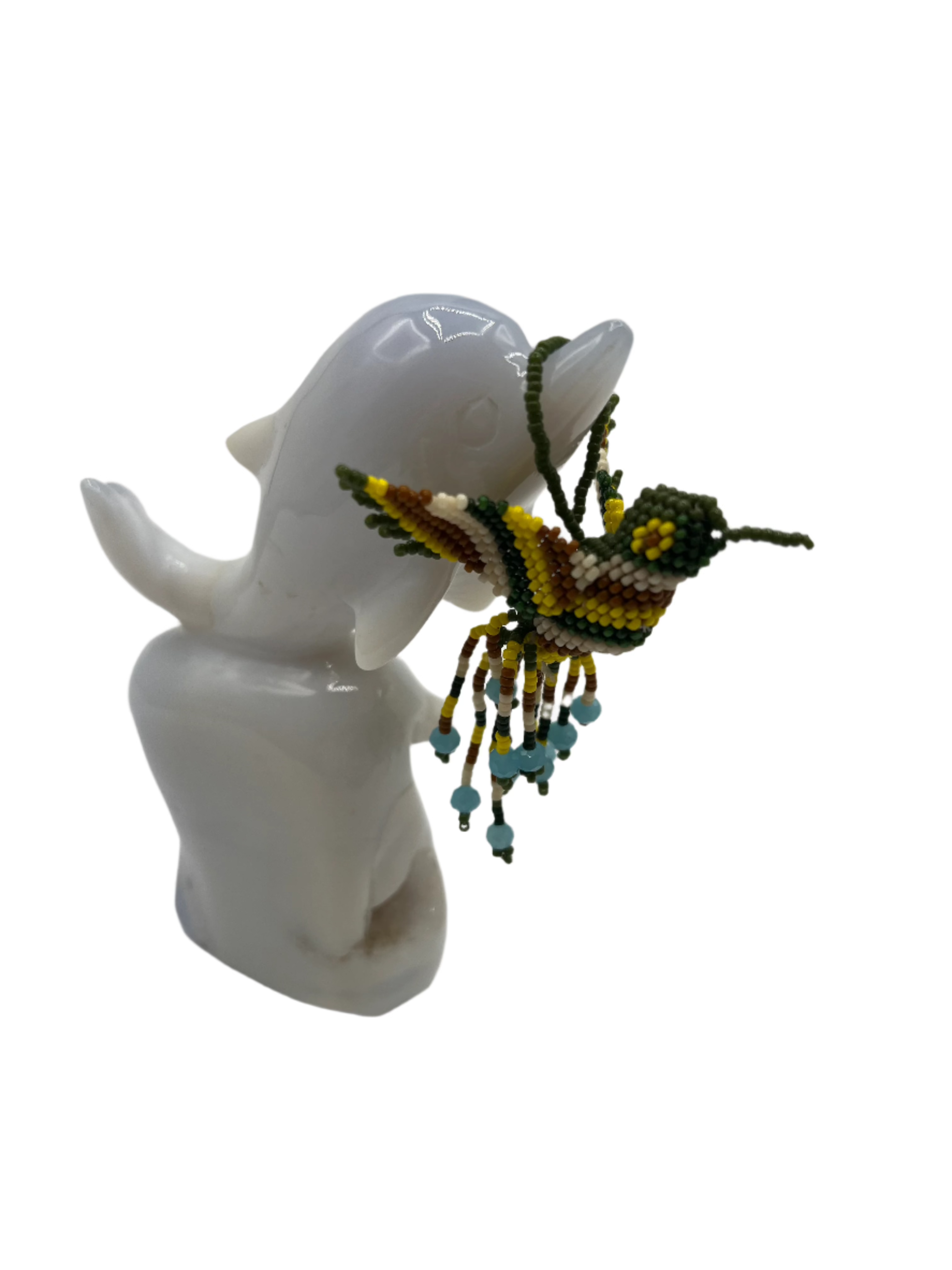 Colibri/Hummingbird Ornament Car/Wall Hang-Miyuki Beads