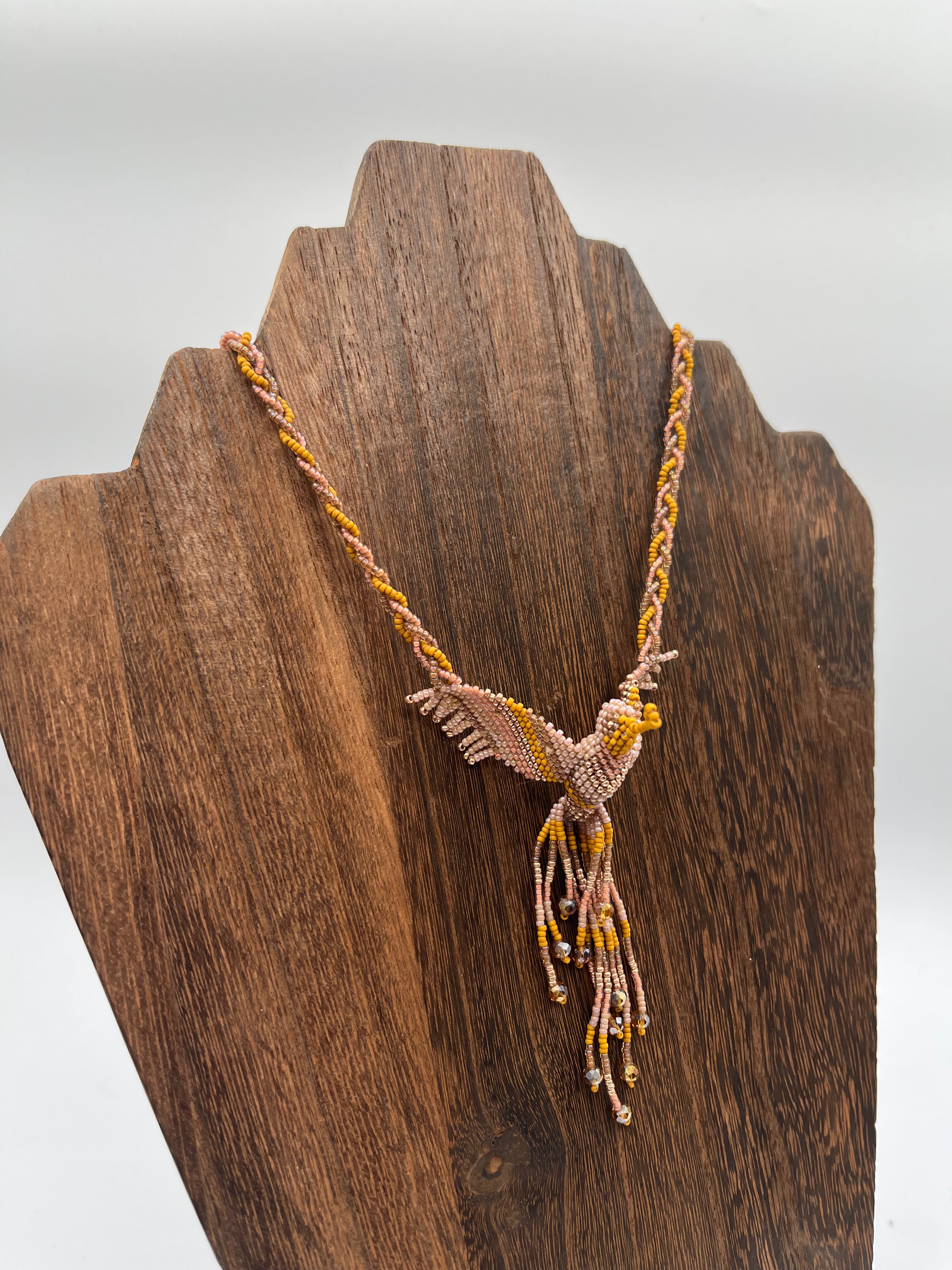 Colibri/Hummingbird Necklace- Miyuki Beads