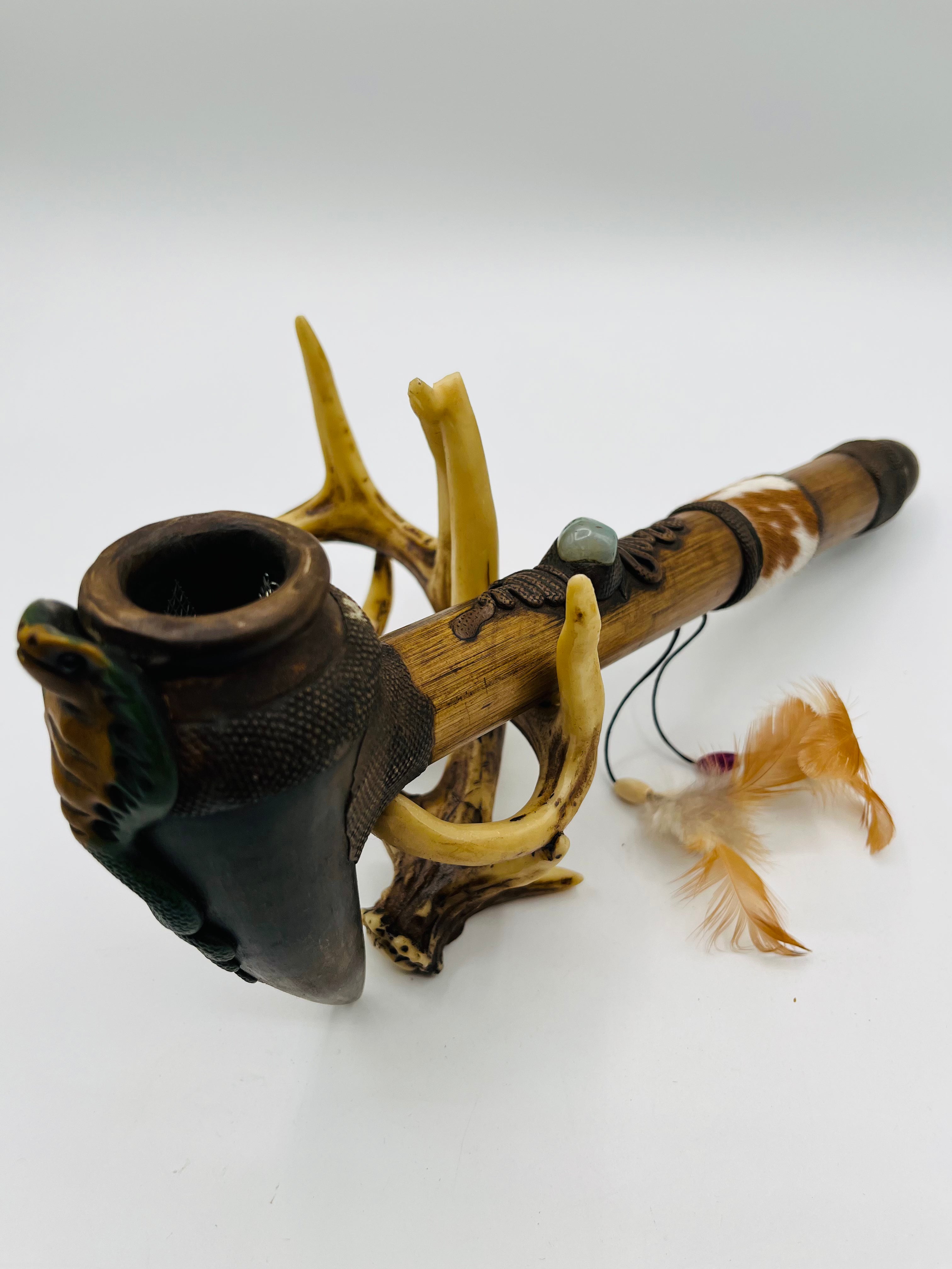 Bamboo Peace Pipe-Large