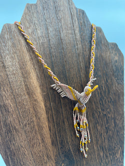 Colibri/Hummingbird Necklace- Miyuki Beads