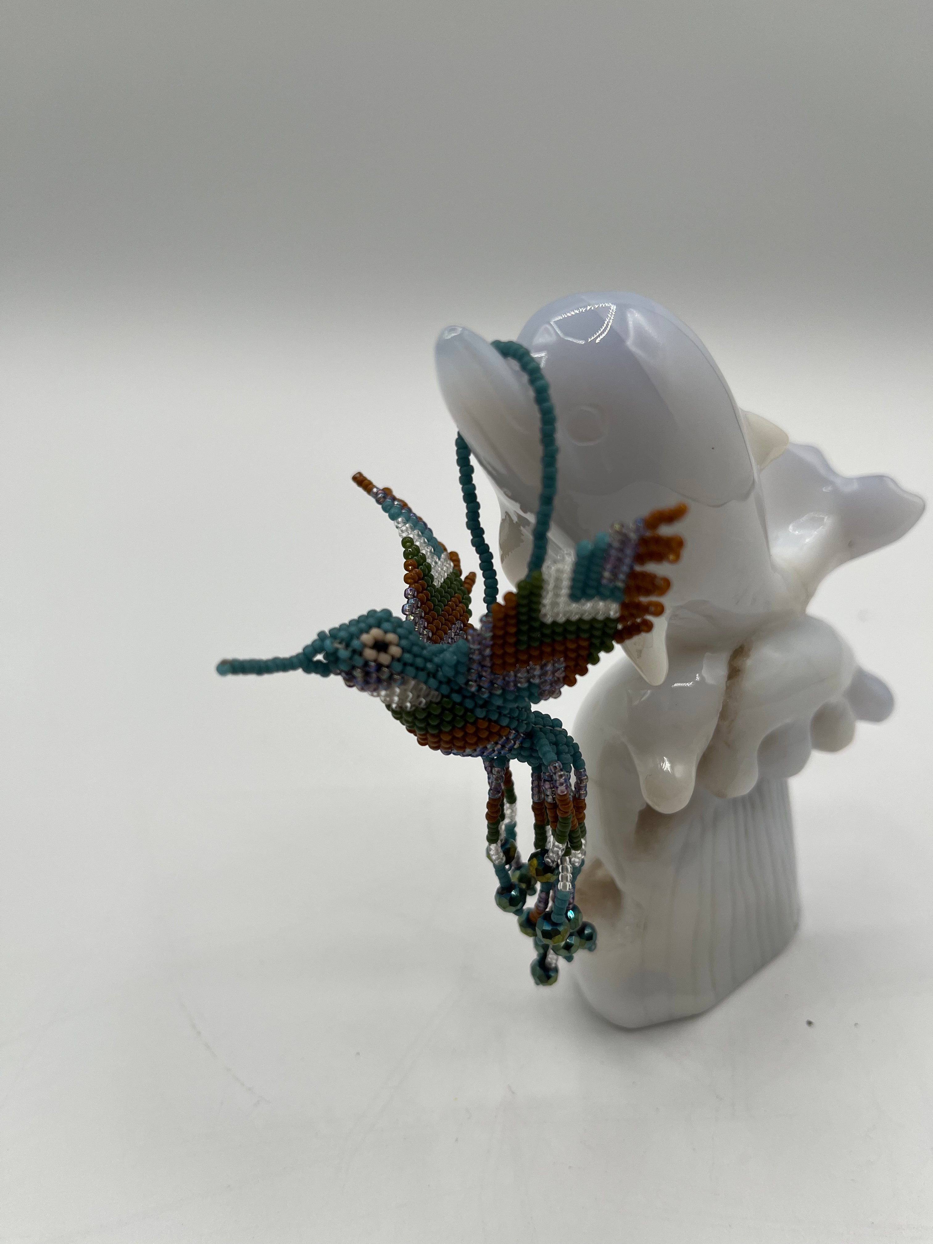 Colibri/Hummingbird Ornament Car/Wall Hang-Miyuki Beads