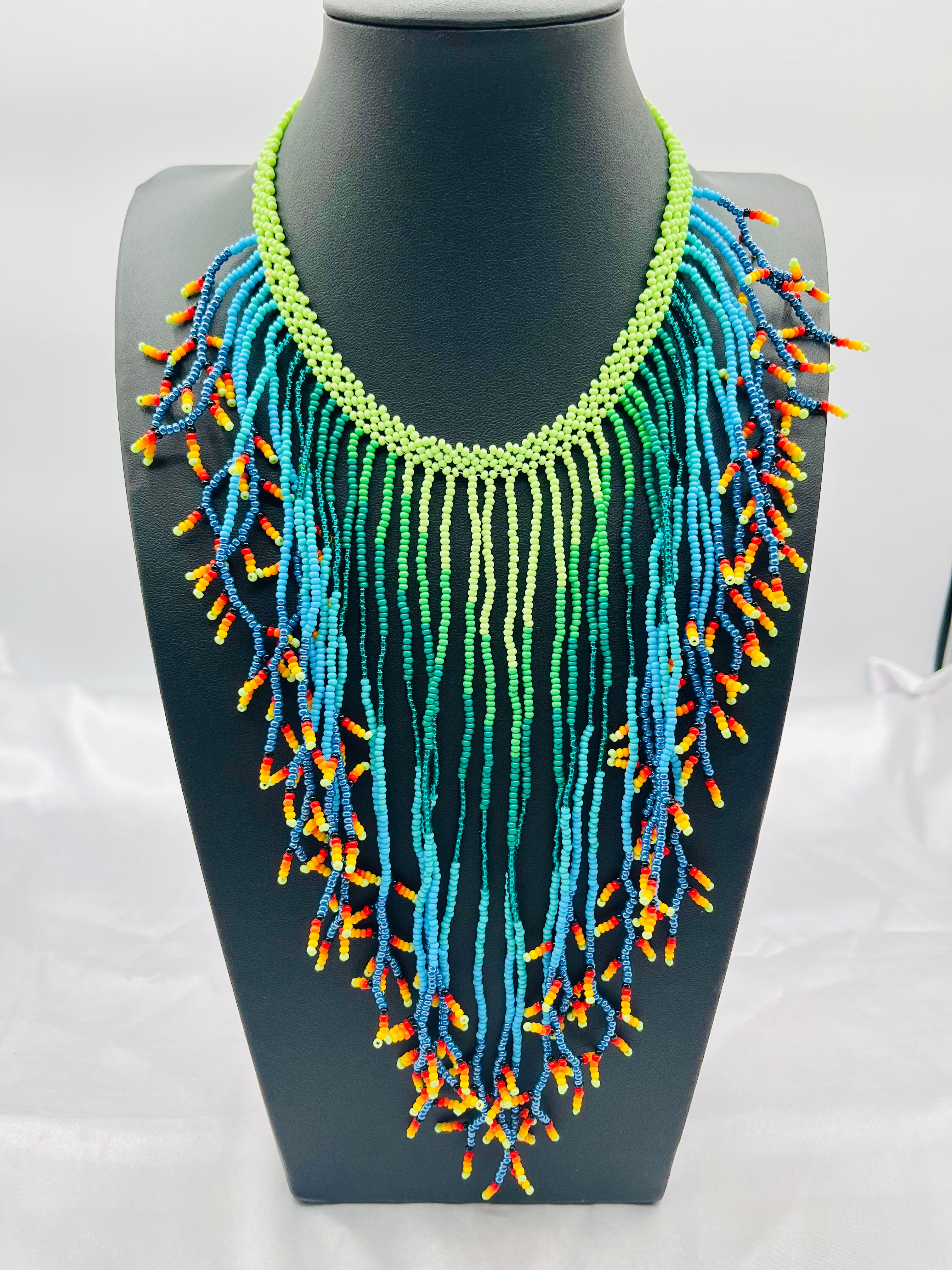 Rain Fringe Necklace