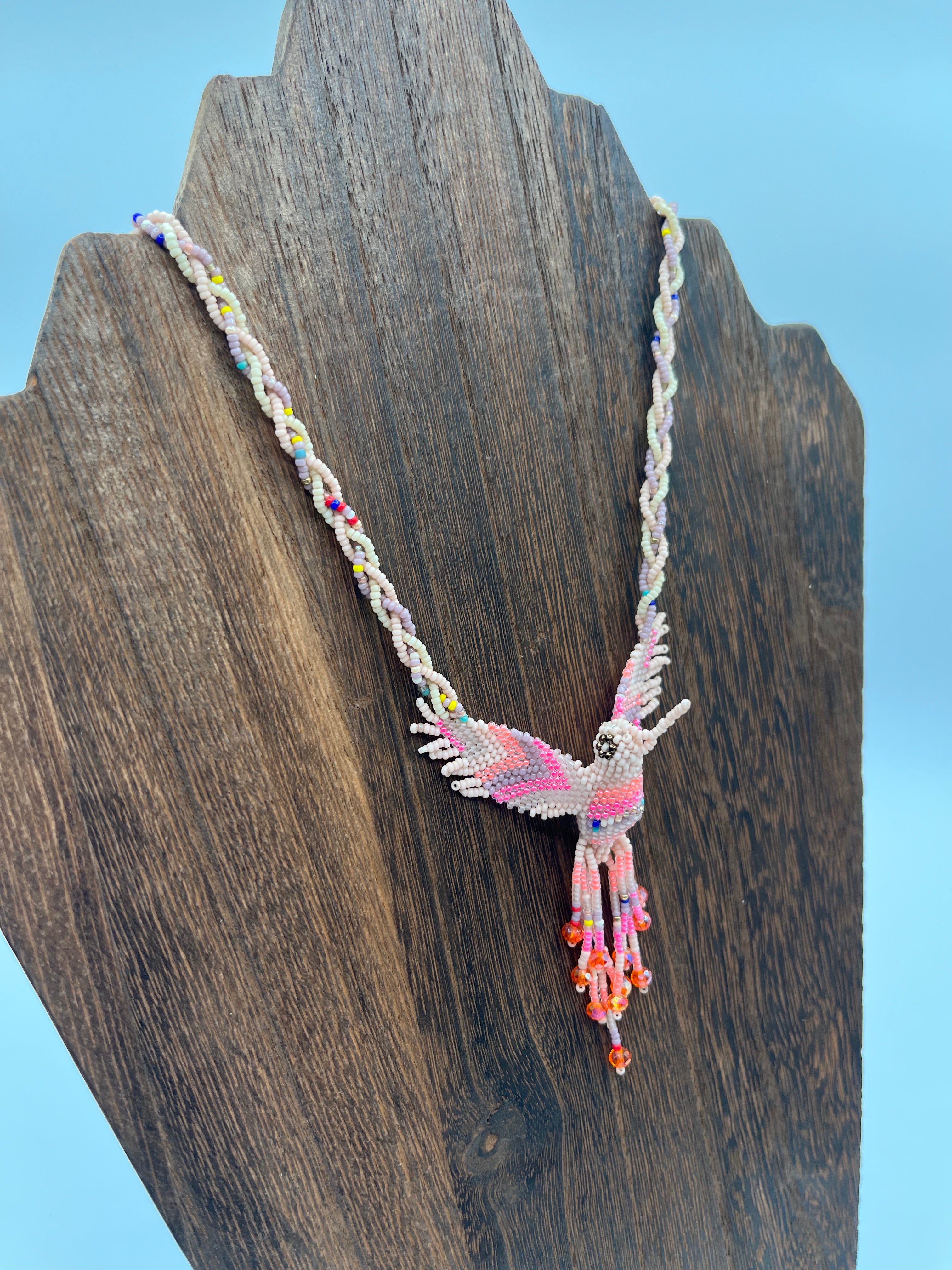 Colibri/Hummingbird Necklace- Miyuki Beads