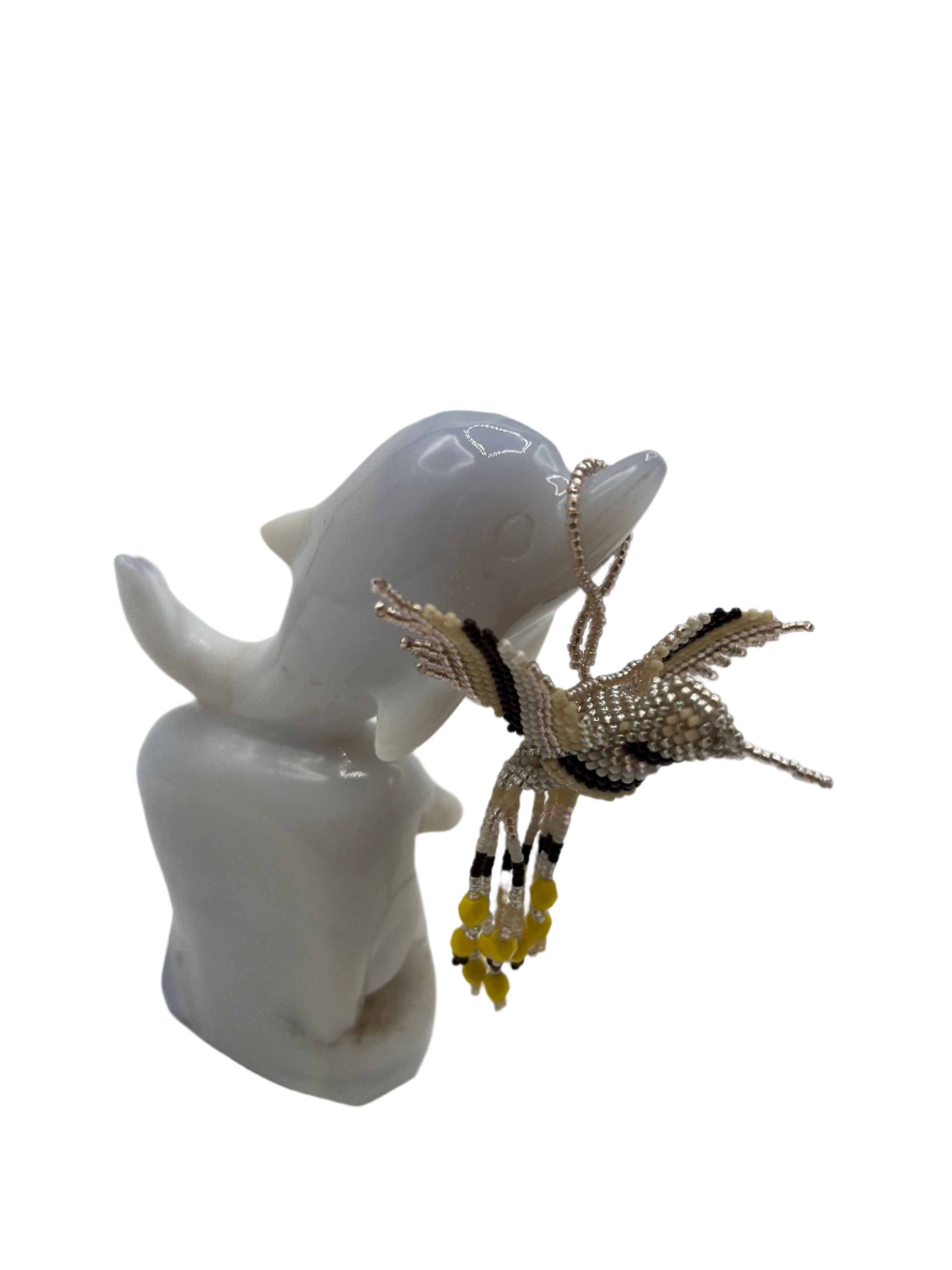 Colibri/Hummingbird Ornament Car/Wall Hang-Miyuki Beads