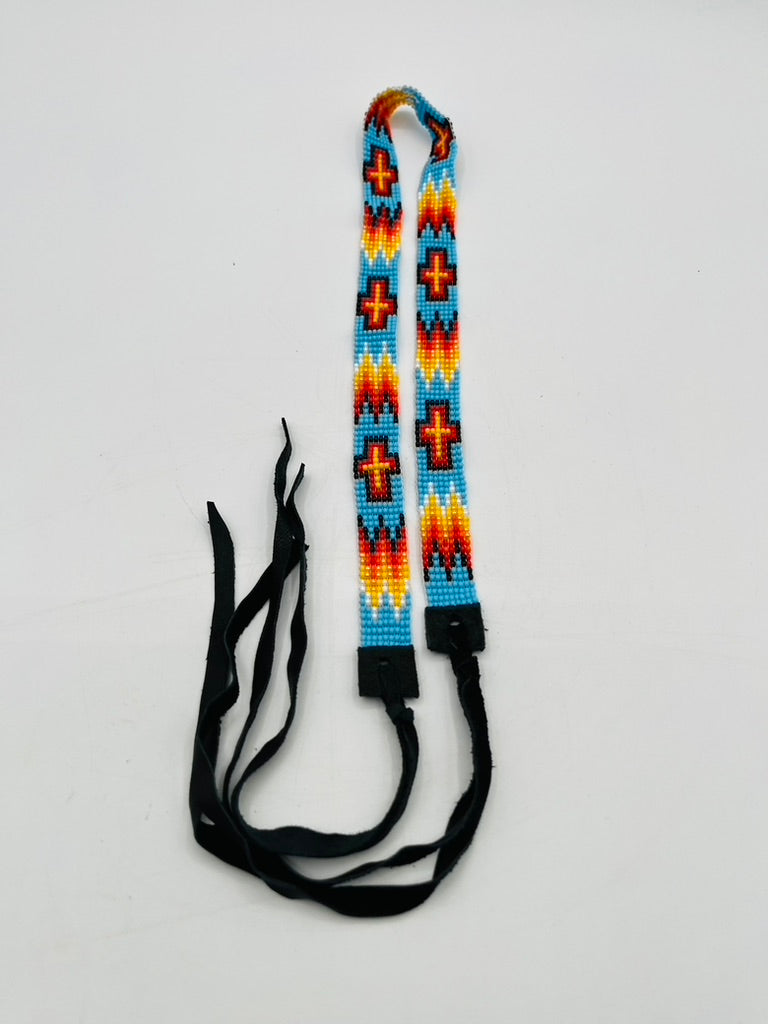 Narrow Tie-Up Hatband