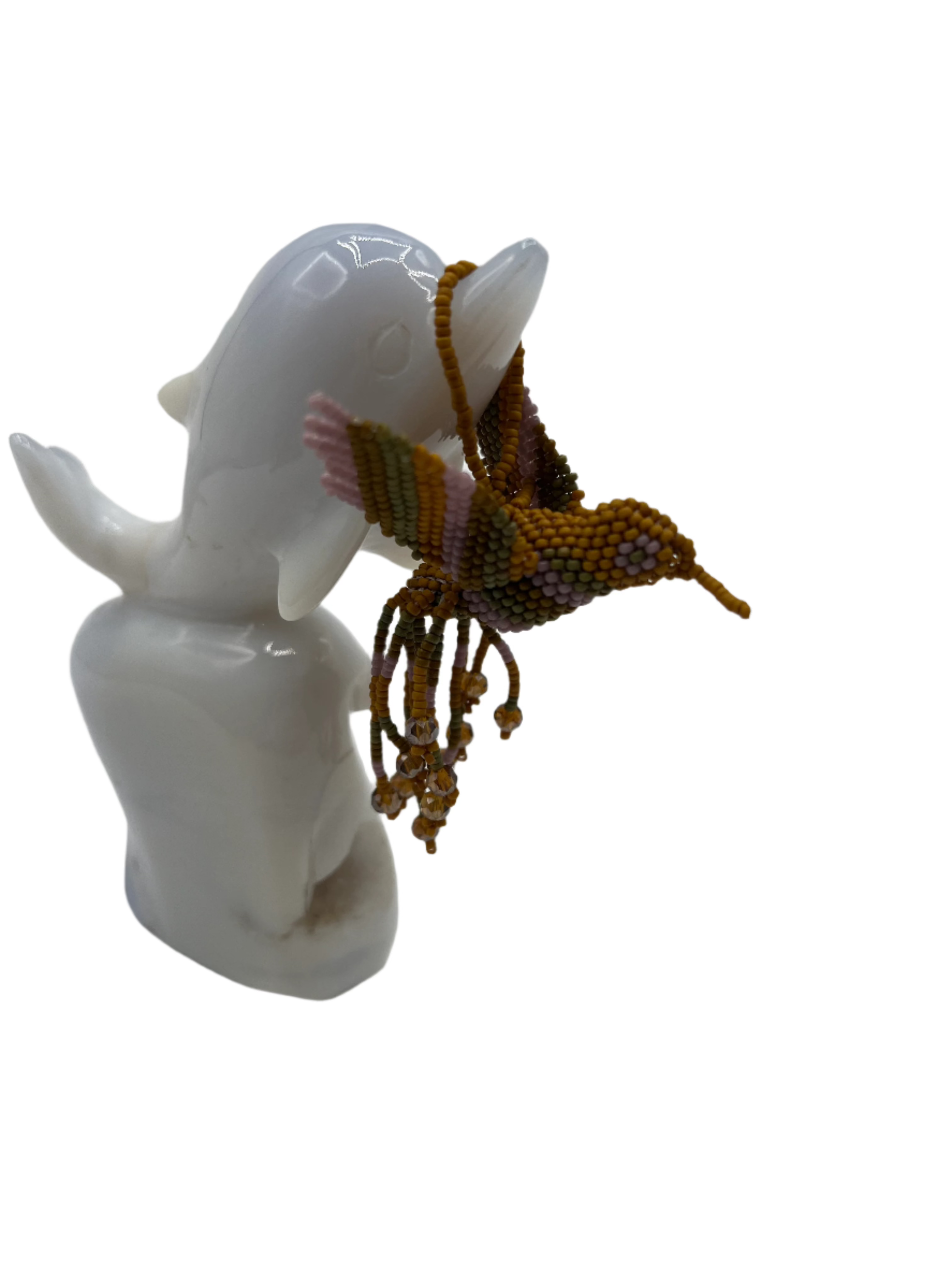 Colibri/Hummingbird Ornament Car/Wall Hang-Miyuki Beads