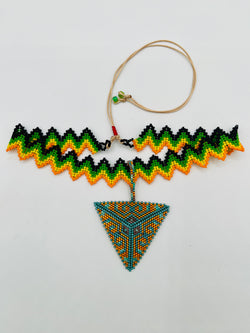 Crown Pyramid Pendant Choker/Headpiece