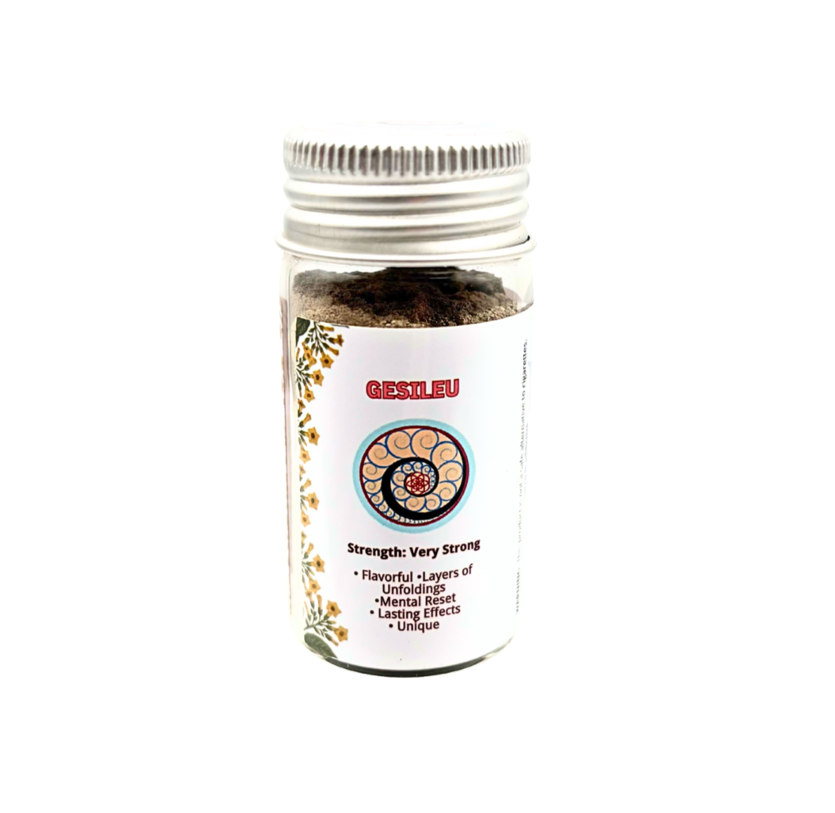 Gesileu Phaspy hapé in three jar sizes, strong Amazonian blend with camaru seeds, crafted with ancestral plant wisdom for meditation.