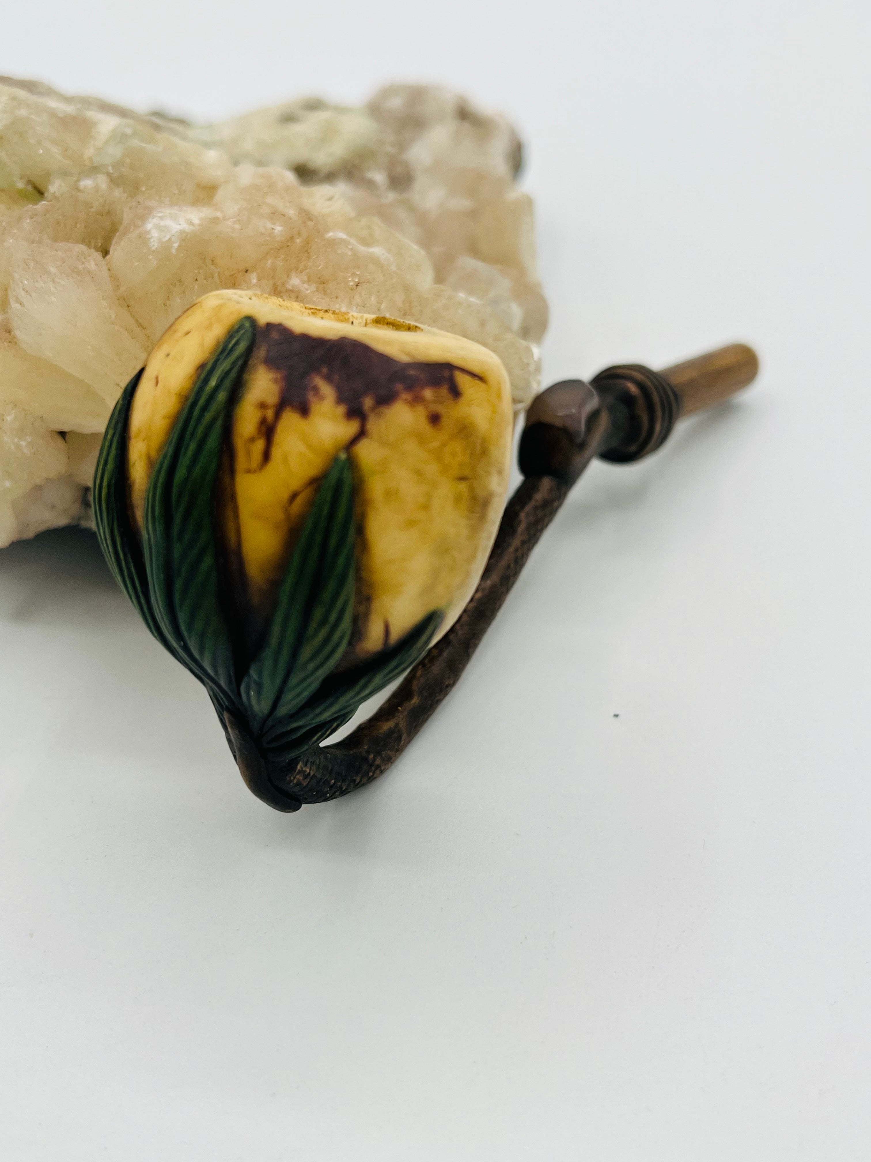 Curved Tagua Classic Pipe