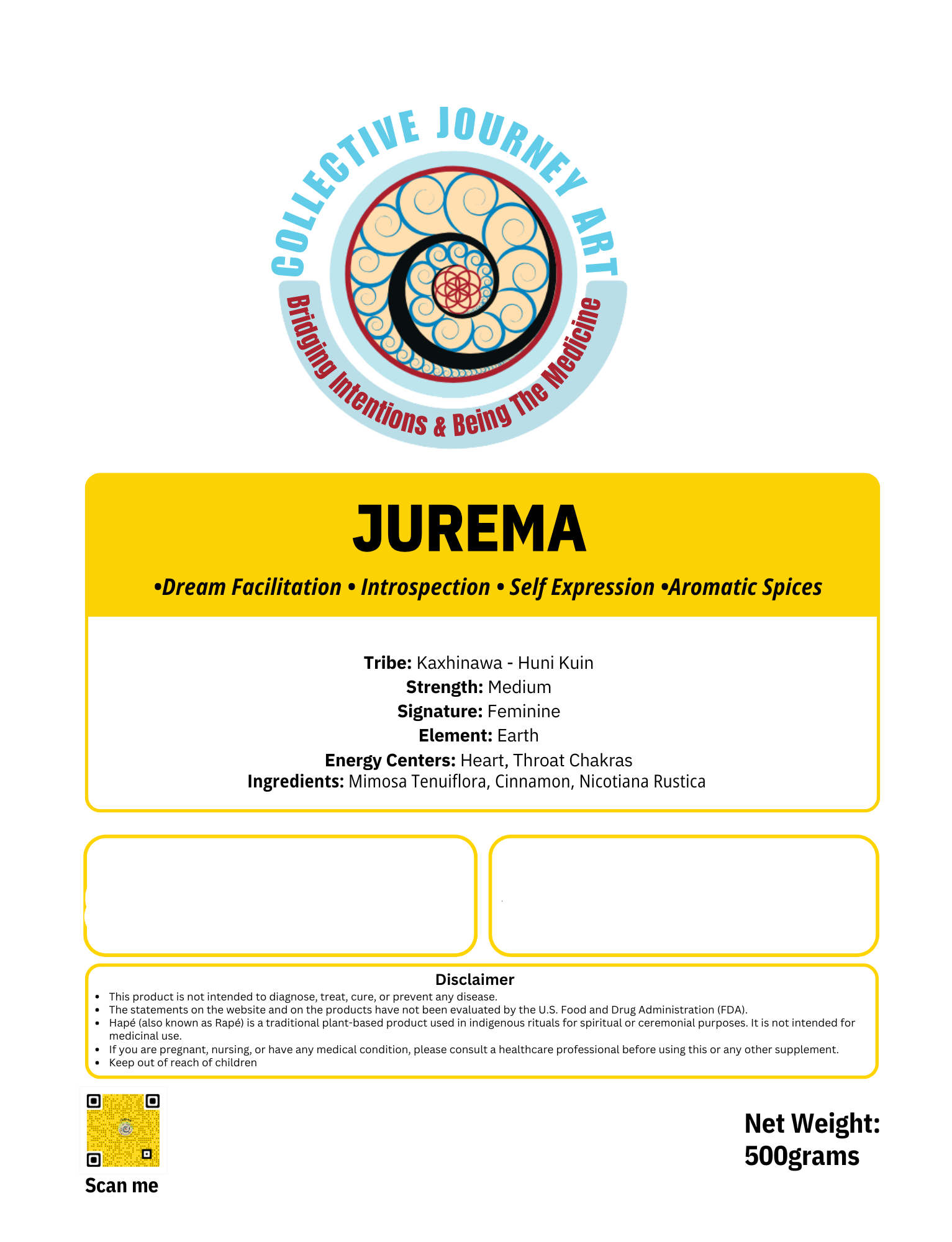 Hapé JUREMA Authentic Rapé