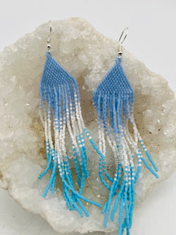 Sombra Earrings Blue