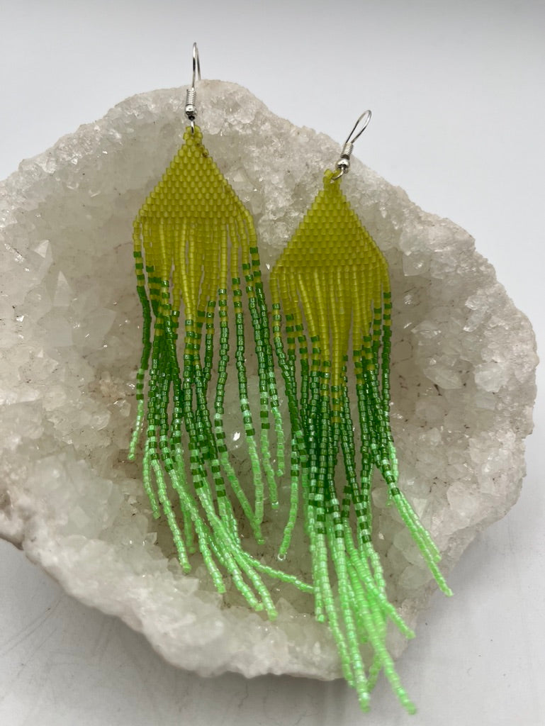 Sombra Earrings LightGreen