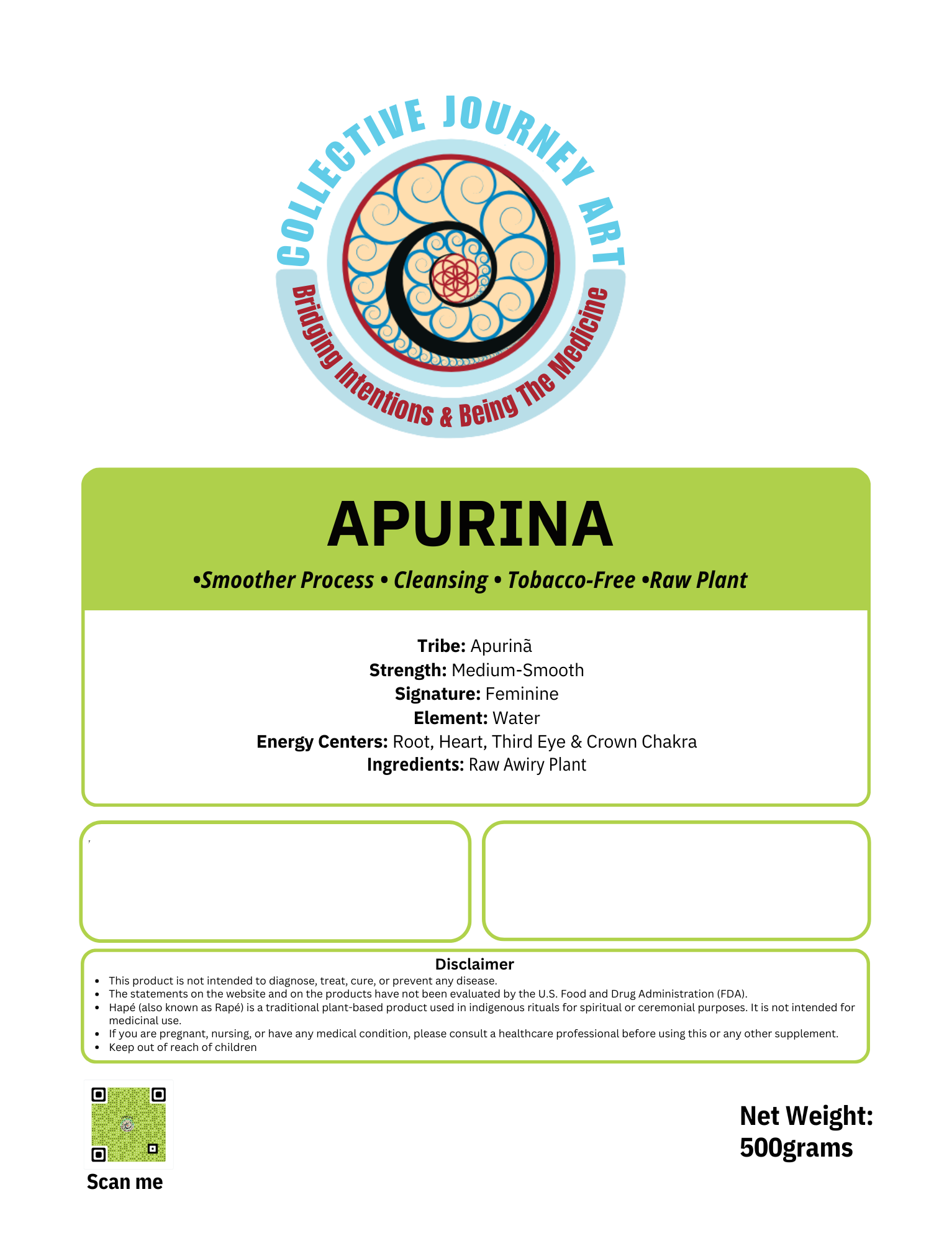 Hapé  APURINA Authentic Rapé