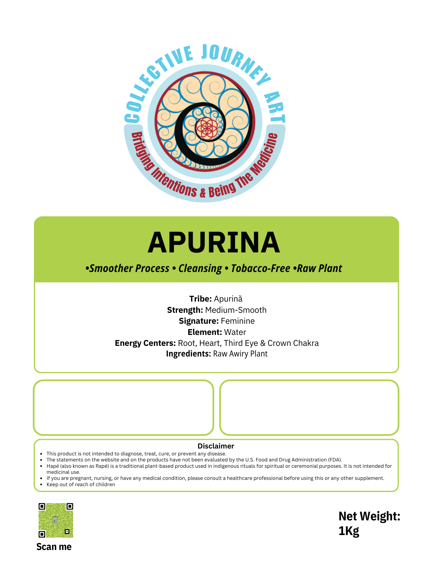 Hapé  APURINA Authentic Rapé